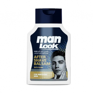 MAN LOOK AFTER SHAVE BALSAM WITH ALUM FOR IRRITATED SKIN 125 GM
